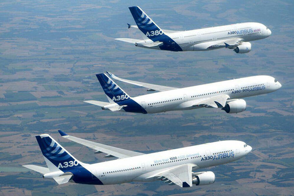 ایرلاین‌های چینی مشتری ایرباس شدند